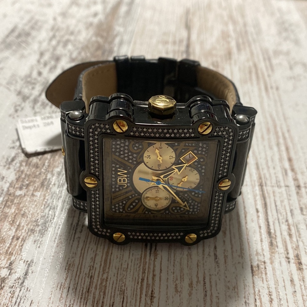 JBW Phantom Leather Band Watch